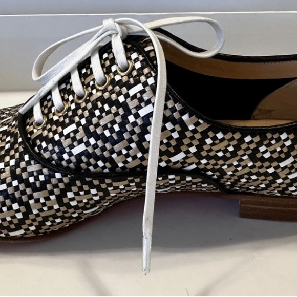 Christian Louboutin leather lace ups size 38.5 - Picture 3 of 4
